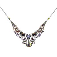 Necklace Ayala Bar Woman Silent Shadows in Metal Alloy Cristallo C3579